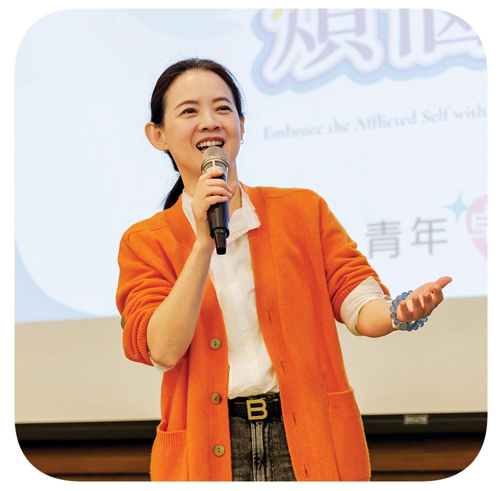 曾寶儀：靜不是不動，而是把自己「空出來」去感受世界。(圖/許朝益)